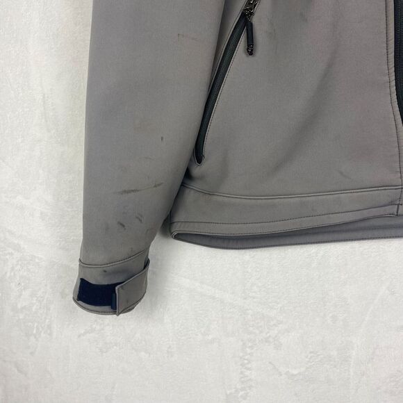 Carhartt Rain Defender Jacket Mens Large Gray Mock Neck Outdoors Full Zip - Picture 11 of 16